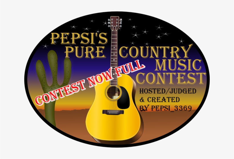 Pepsi's Pure Country Music Contest - Acoustic Guitar, transparent png download