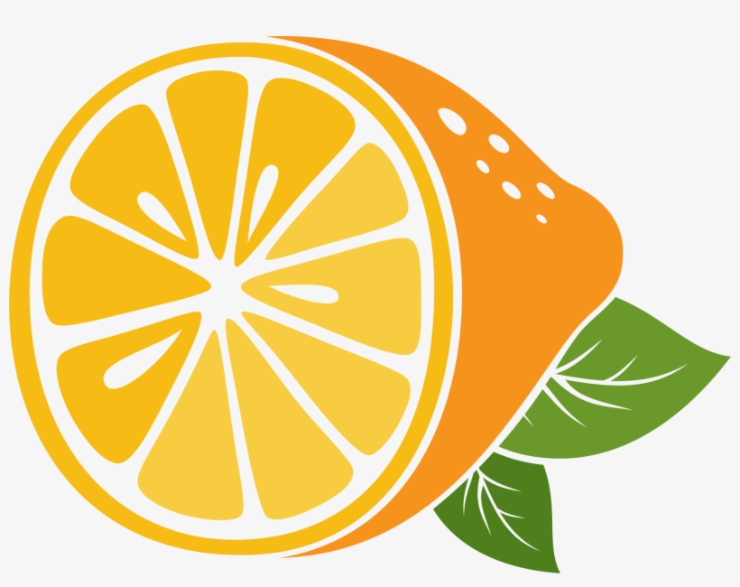 Lemon Ford Expedition Xlt Clip Art Yellow Ⓒ - Orange Slice Sticker, transparent png download