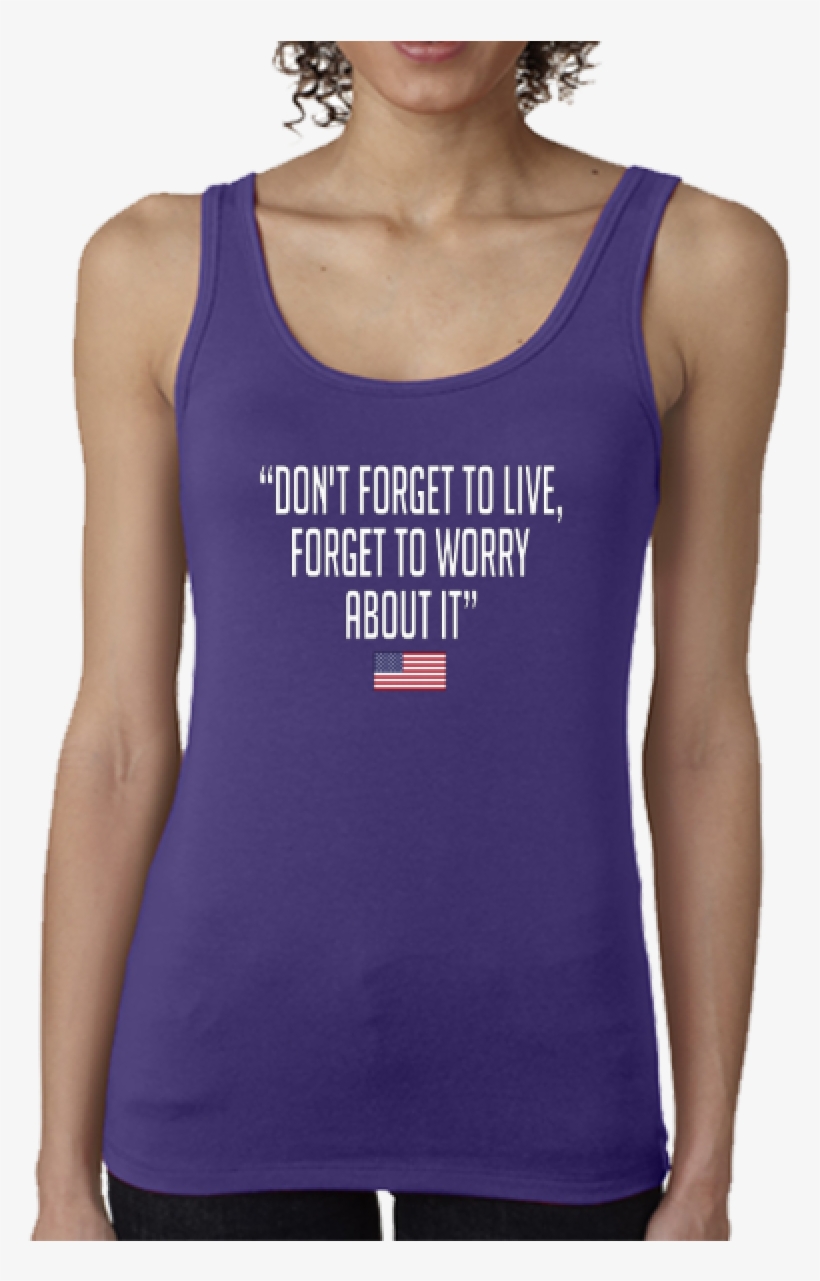Ladies' The Jersey Tank - Red Sleeveless Top Women, transparent png download