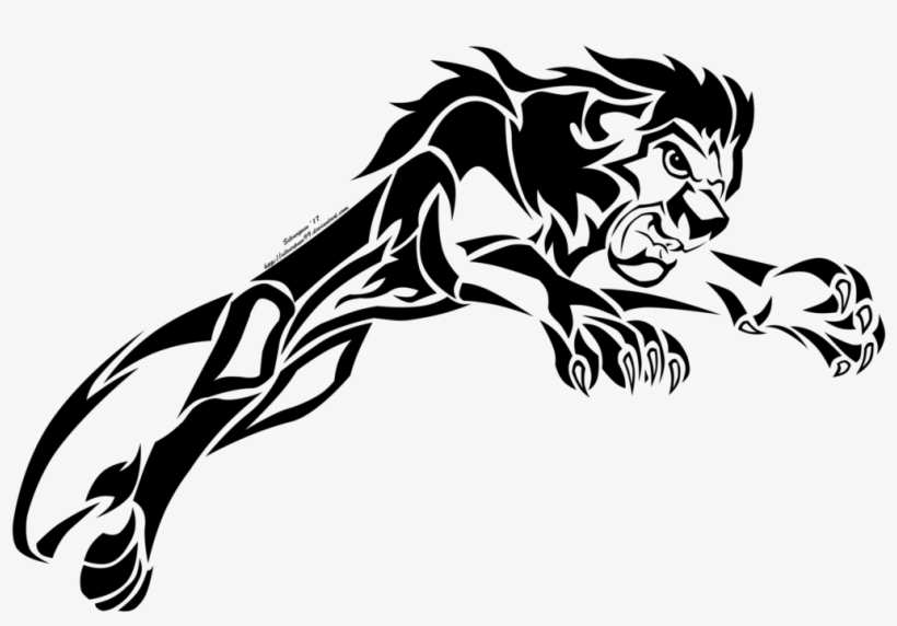 1024 X 768 9 0 - Attack Lion Clipart, transparent png download