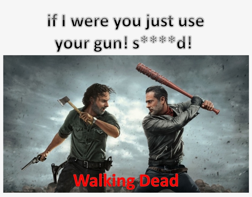 I Upvote Your Post Upvote My Post Too - Walking Dead, transparent png download