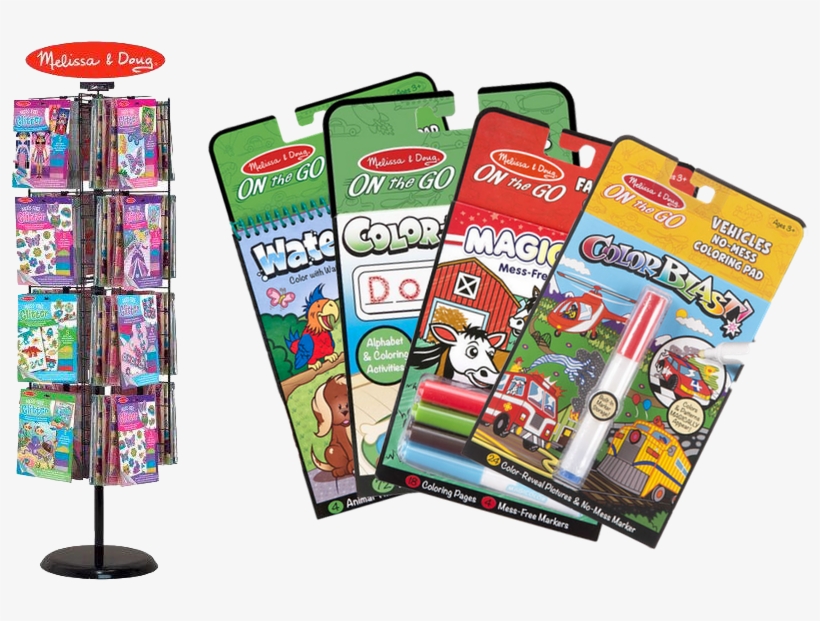 Melissa & Doug Grab & Go Kiosk And Products Flyer PNG Image