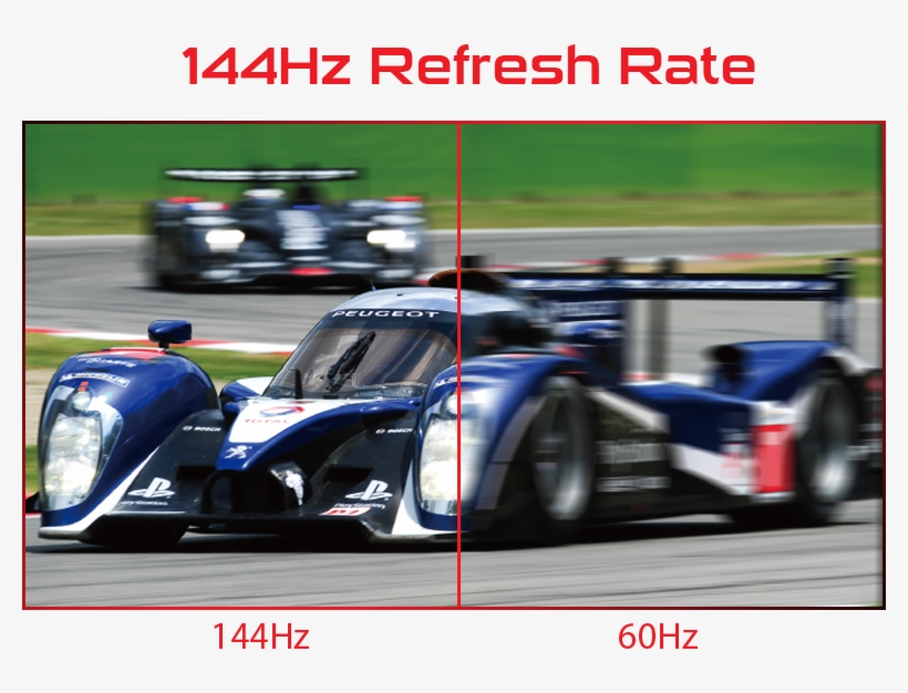 Conventional 60hz Monitors Can Show Distracting Motion - Aoc 24 Inch G2460vq6, transparent png download