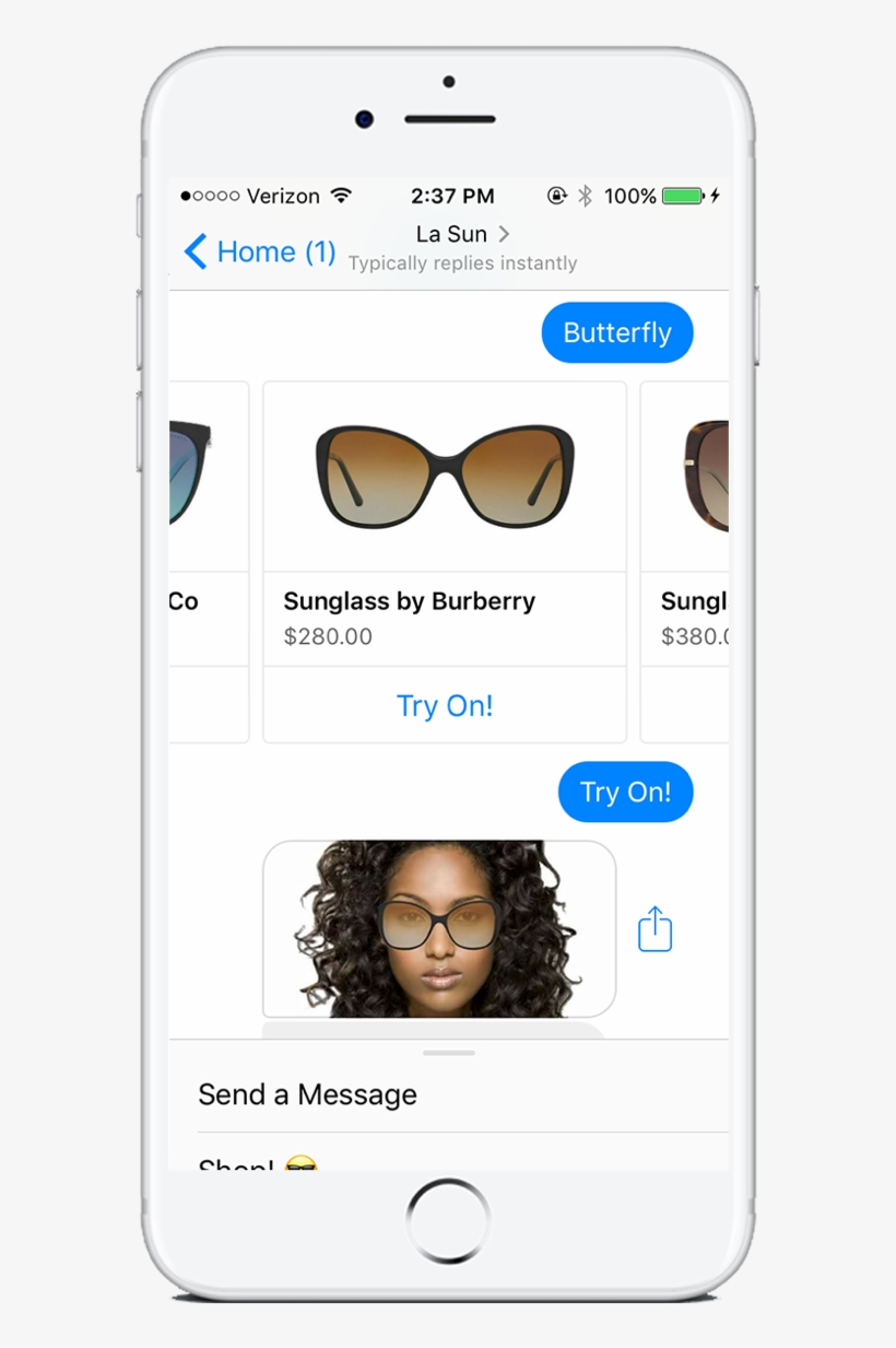 Headliner Bots Introduce Virtual Try-on - Iphone, transparent png download