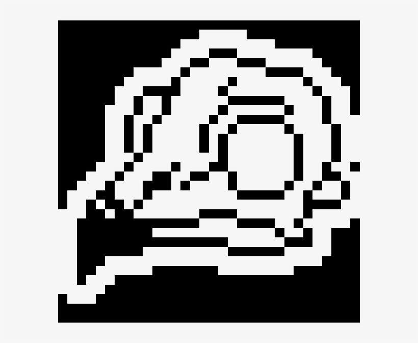 Owl Skull Patch - 30 By 30 Pixel Art, transparent png download