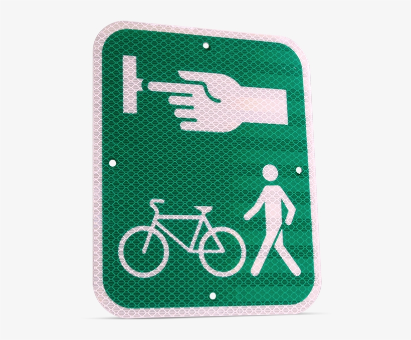 Pedestrian Button Visual Indicator - Emblem, transparent png download