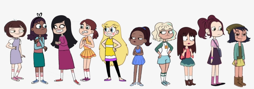 1920 X 617 8 0 - Girl Group Cartoon Png, transparent png download