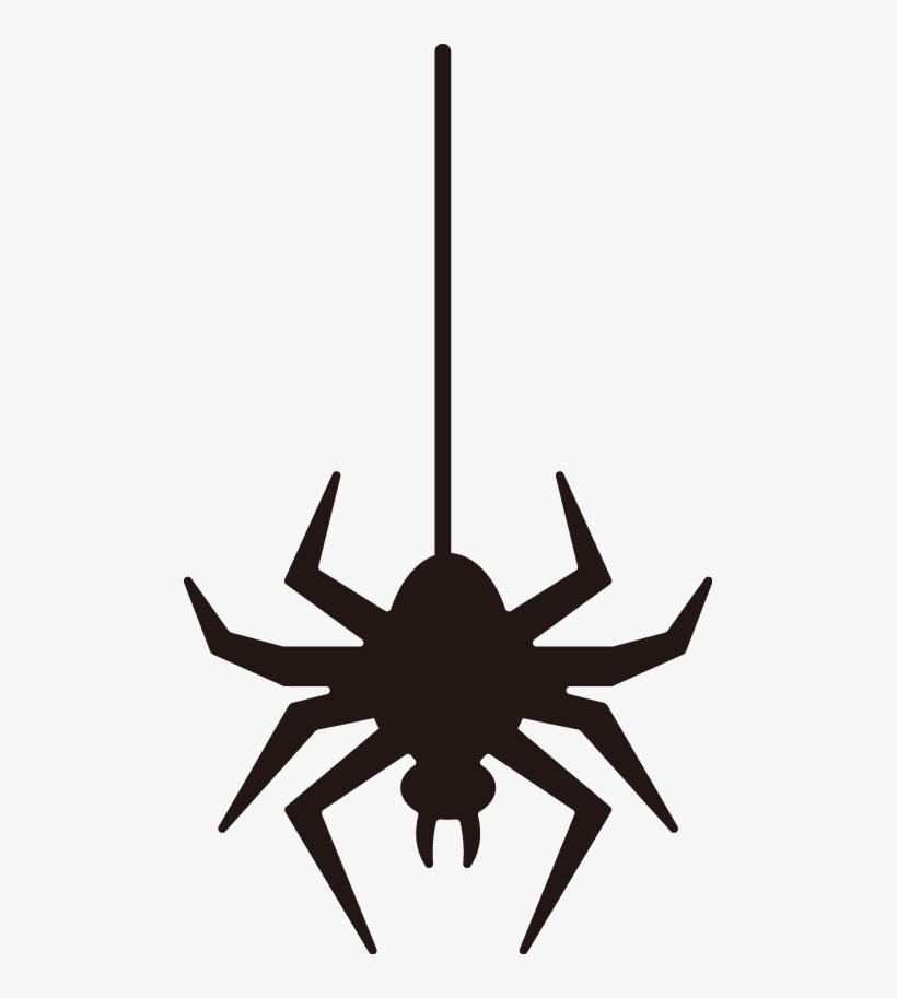 Free Online Spider Insect Horrible Halloween Vector - Illustration, transparent png download