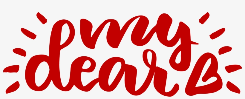 Love - Honey Calligraphy Written, transparent png download