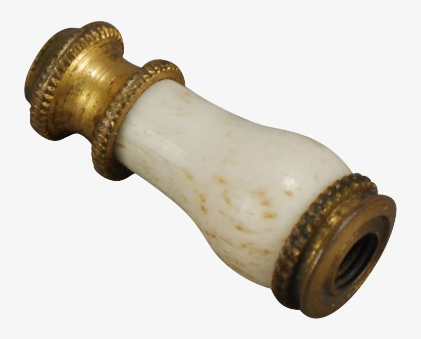 Spyglass Of Turned Bone And Ormolu From Carmeldollshop - Tap, transparent png download