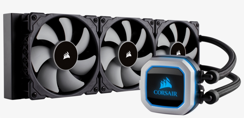 Corsair Hydro Series, H150i Pro Rgb, 360mm - Corsair H150i Pro, transparent png download