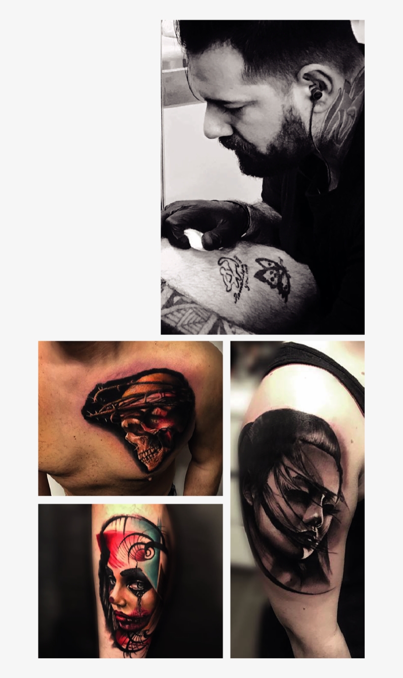 He Started Tattooing In 2011, Starting With Very Simple - Tattoo, transparent png download