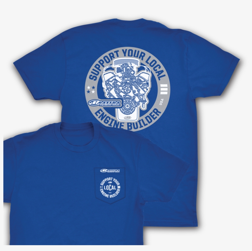 Maxima Big Block T-shirt - Active Shirt, transparent png download