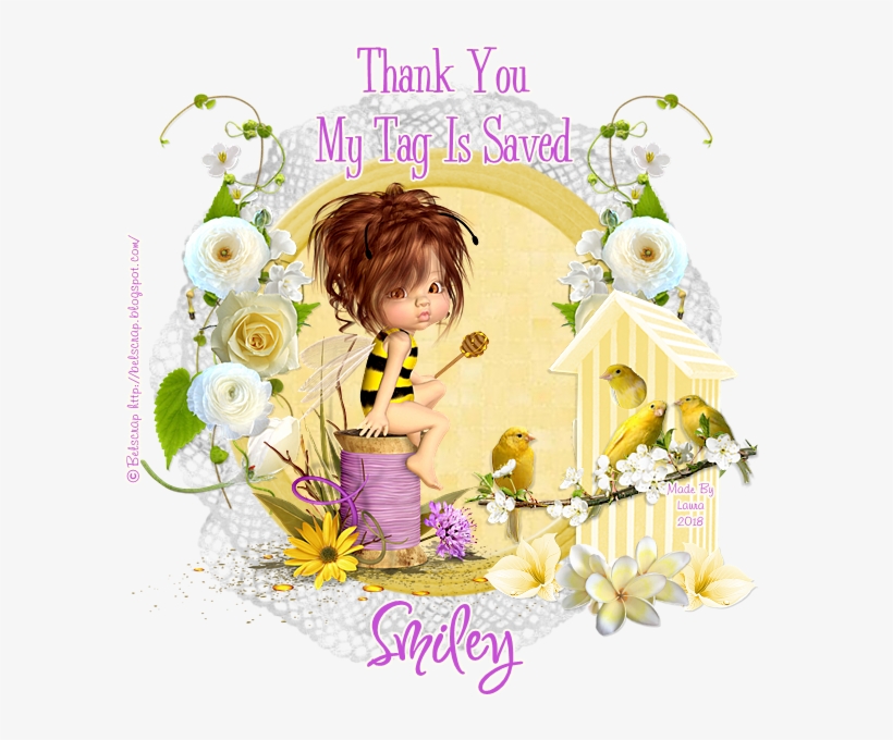 Belscrap Tymtis 918 Smiley - Floral Design, transparent png download