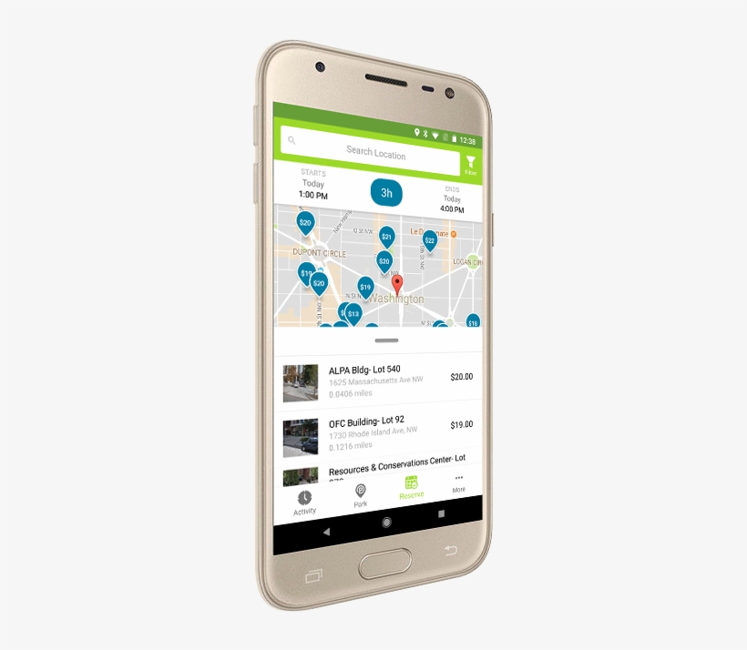 Parkmobile Smartphone Promotion - Iphone, transparent png download