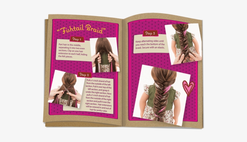 Bd31056a Parker Floral Dress Hairstyle Booklet04 - Magazine, transparent png download