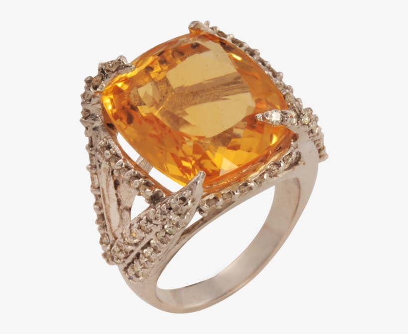 Suvarna Diamond Topaz Gold Rings Jewelry Jewellery - Pre-engagement Ring, transparent png download