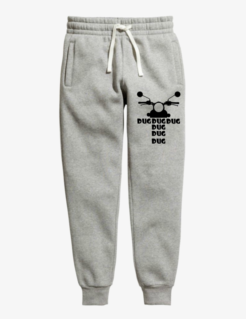 Dug Dug Grey Royal Enfield Official Joggers - H&m Men Grey Sweatpants, transparent png download