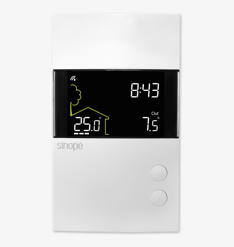 Smart Floor Heating Thermostat 3600 W Zigbee - Zigbe Thermostat, transparent png download