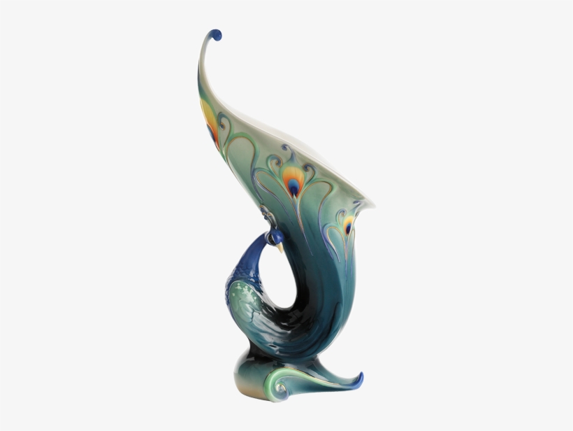 Peacock Vase, transparent png download