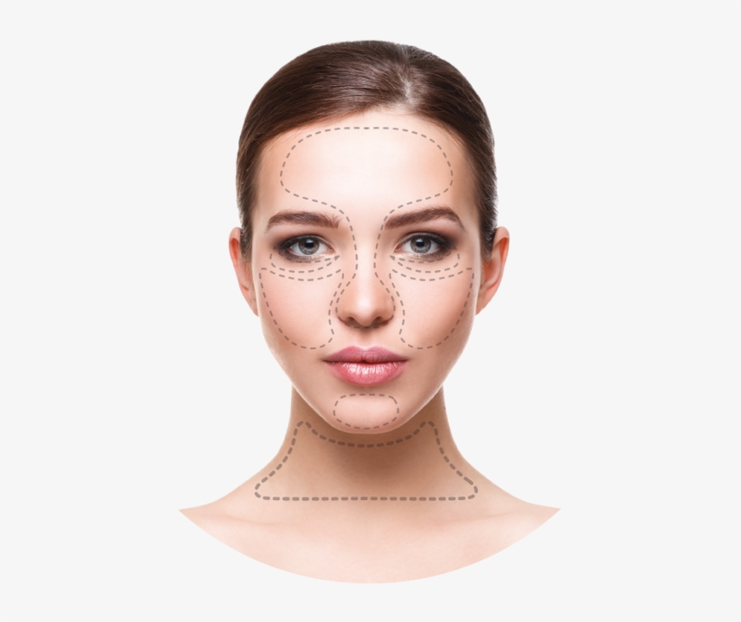 Dermalogica Guinot Free Delivery - White Background Face, transparent png download