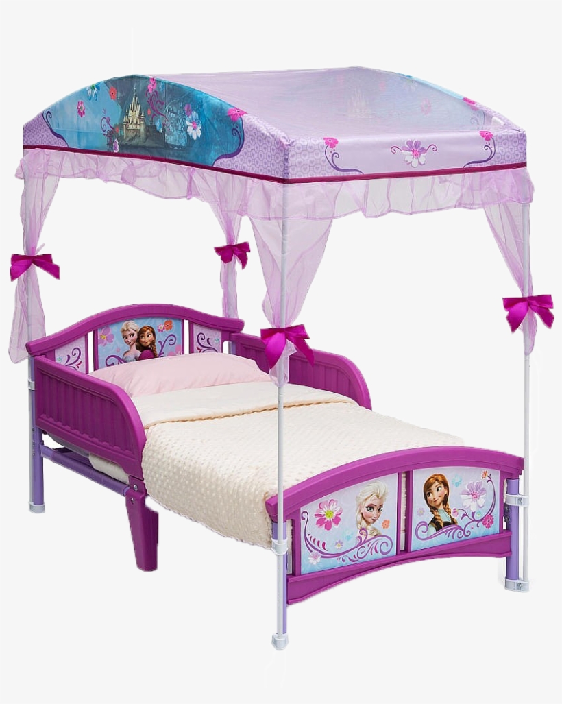 Frozen Toddler Bed With Canopy, transparent png download