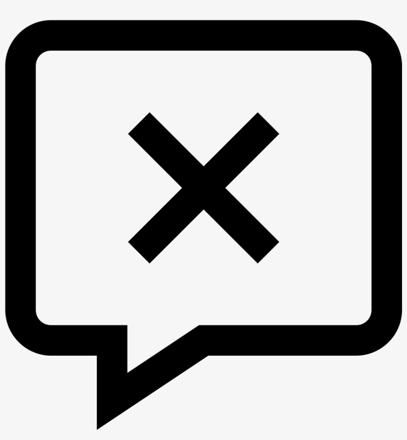 Delete Message Icon - Close Window Icon Windows 10, transparent png download
