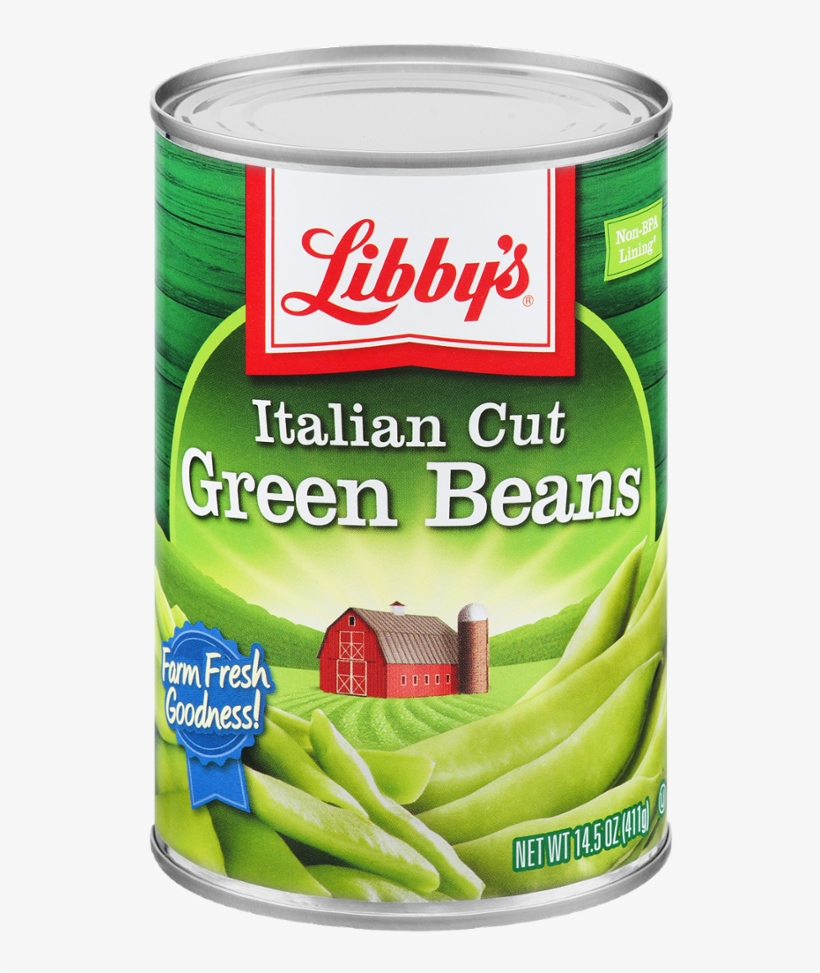 Libby's Italian Cut Green Beans - Canned Beets, transparent png download