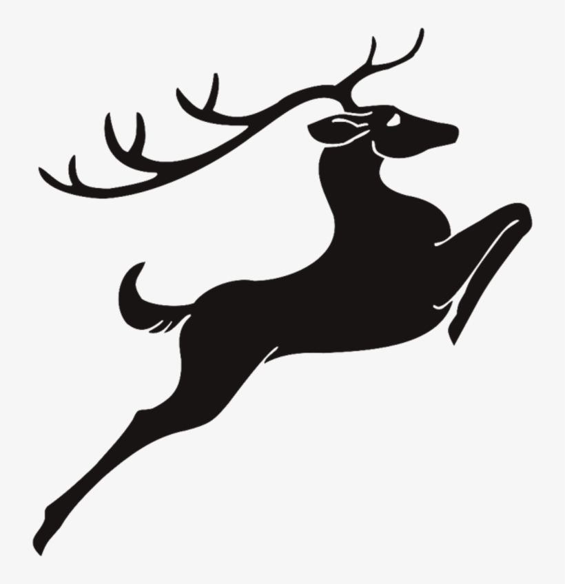 Sleigh Svg Reindeer Template Illustration Png Image Transparent Png Free Download On Seekpng