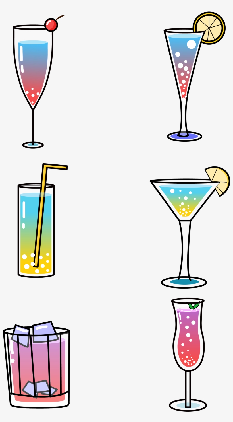 Beverages Drinks Wine Food Png And Vector Image - Martini Glass, transparent png download