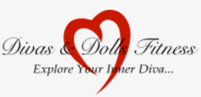 Divas And Dolls Fitness - Heart, transparent png download
