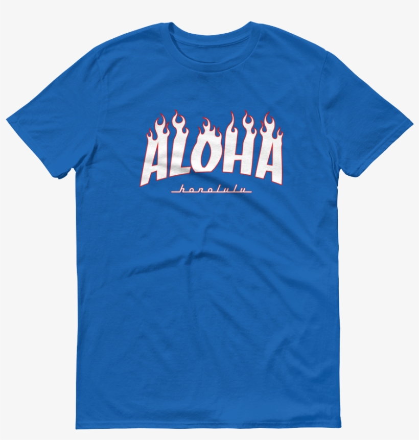 Aloha Tribe Aloha Flame Outline Mens Short Sleeve T - March For Our Lives Shirt, transparent png download