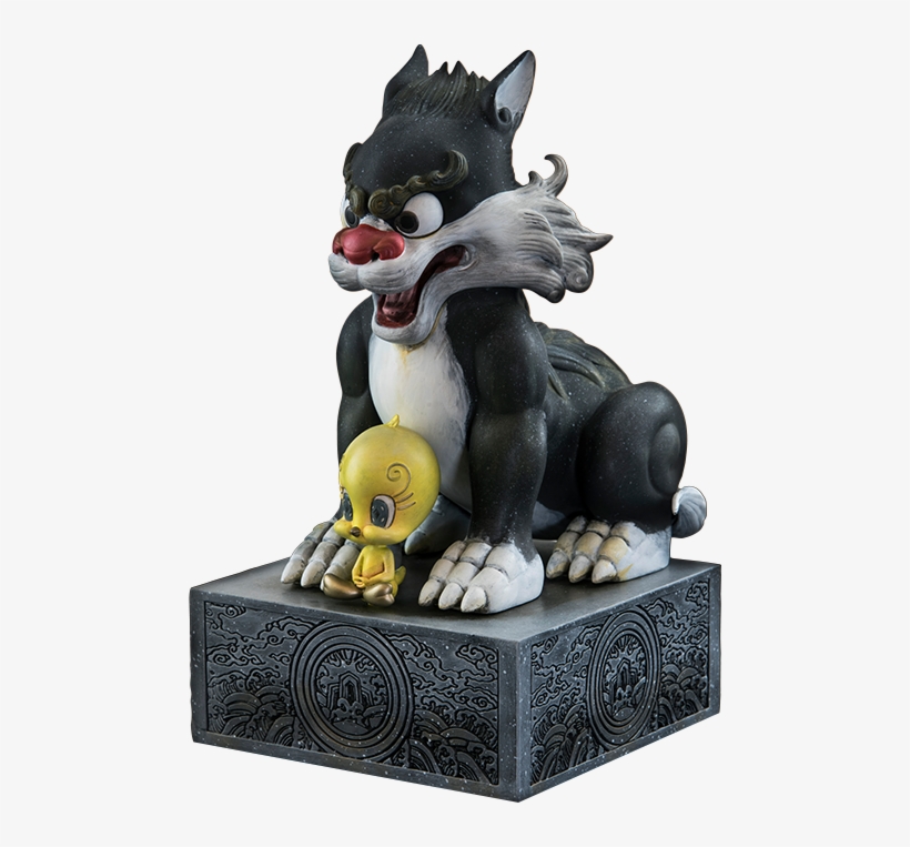 Soap Studio Sylvester And Tweety Statue - Figurine, transparent png download