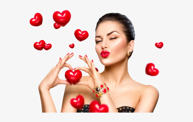 Sexy Girl Png - Valentine's Day Eyelashes, transparent png download