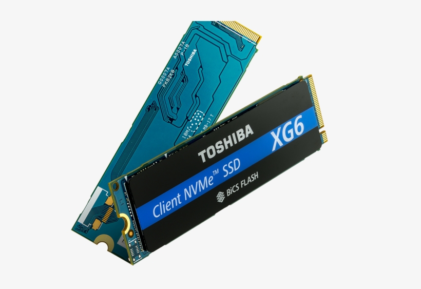 Toshiba Announces Xg6 Nvme Ssd With 96l 3d Nand - Toshiba Satellite, transparent png download