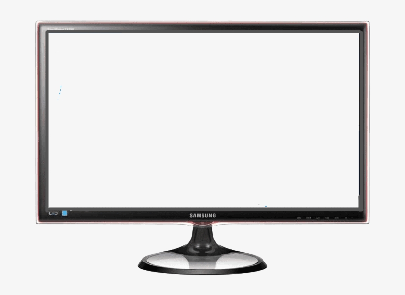 Led Television - Samsung S23a550h, transparent png download