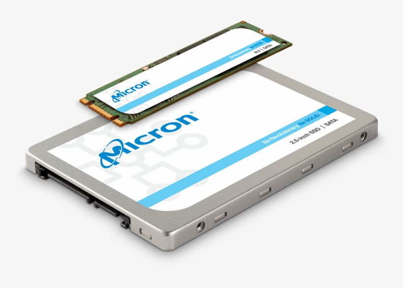 1300 Sata Ssd - Micron 1300 Ssd, transparent png download