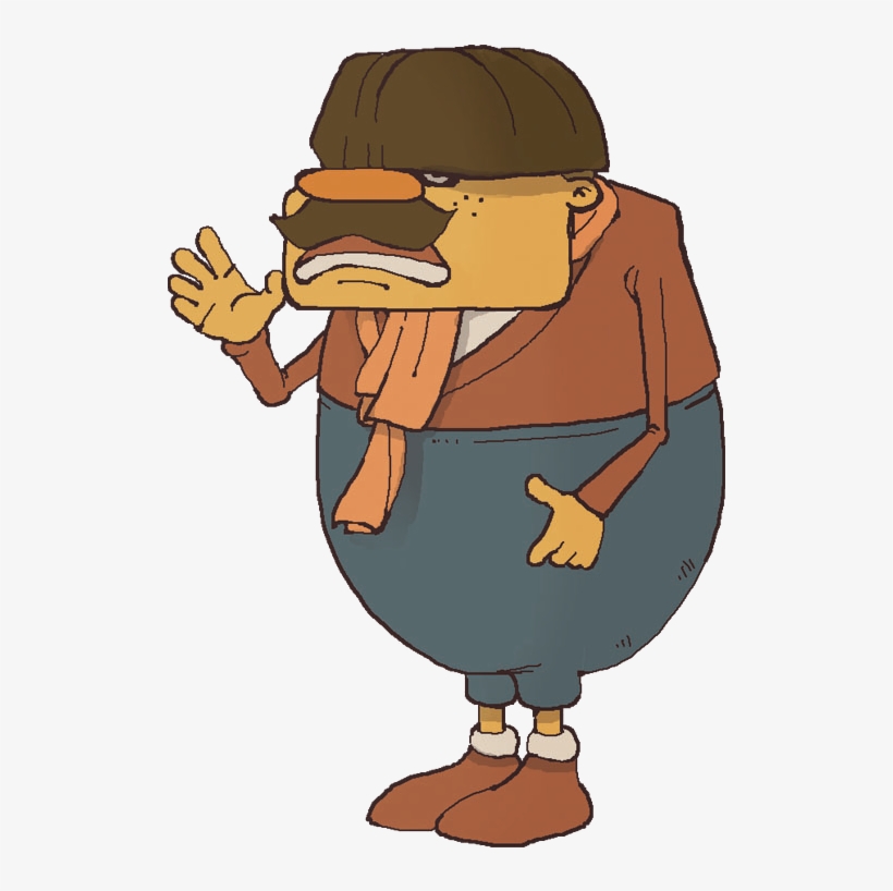 Stachenscarfen - Professor Layton Stachenscarfen, transparent png download