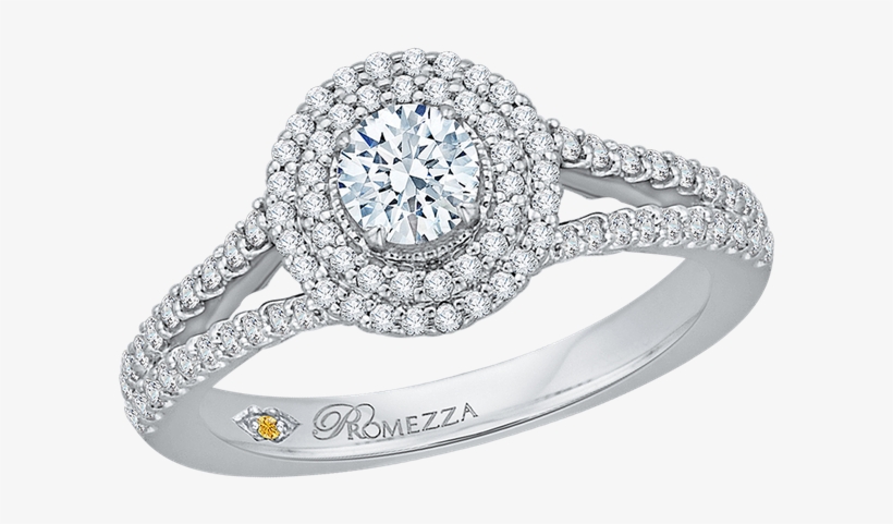 Promezza 14 K White Gold Promezza Engagement Ring - Pre-engagement Ring, transparent png download