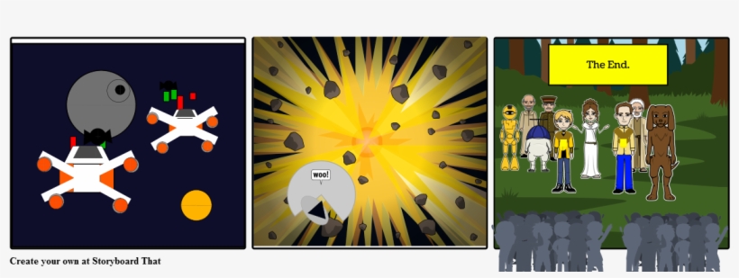 Star Wars - Space Cycles Storyboard, transparent png download