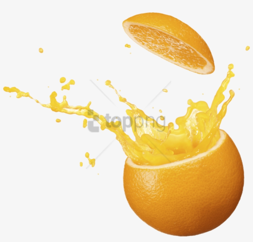 Free Png Orange Juice Splash Png Png Image With Transparent - Orange Juice Splash Psd, transparent png download