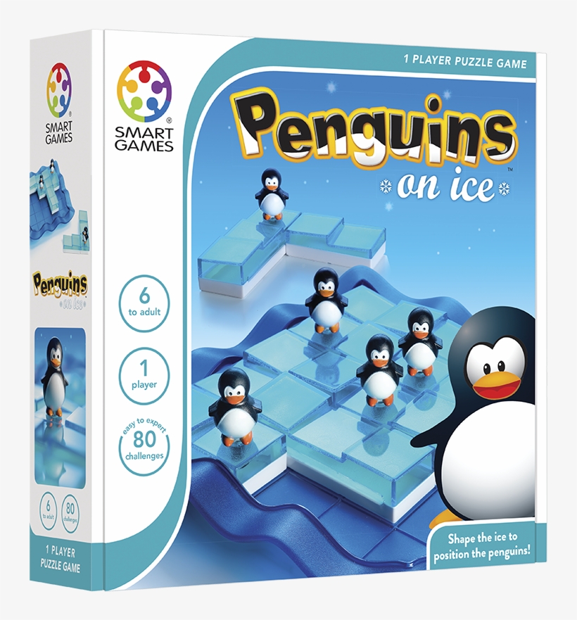 Pinguinos Hielo - Smart Games Penguins On Ice, transparent png download