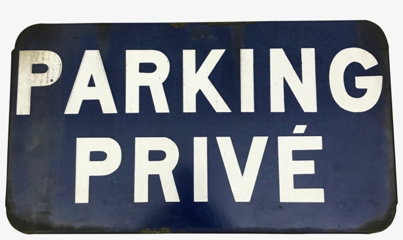 French Enamel Street Sign Chairish - Signage, transparent png download