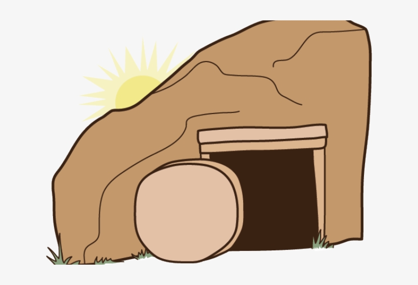 Miracle Clipart Empty Tomb - Risen Christ Tomb Clipart, transparent png download