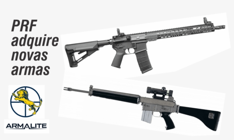 #arsenal Da #prf Contará Com Mais 800 Carabinas E 20 - Armalite, transparent png download