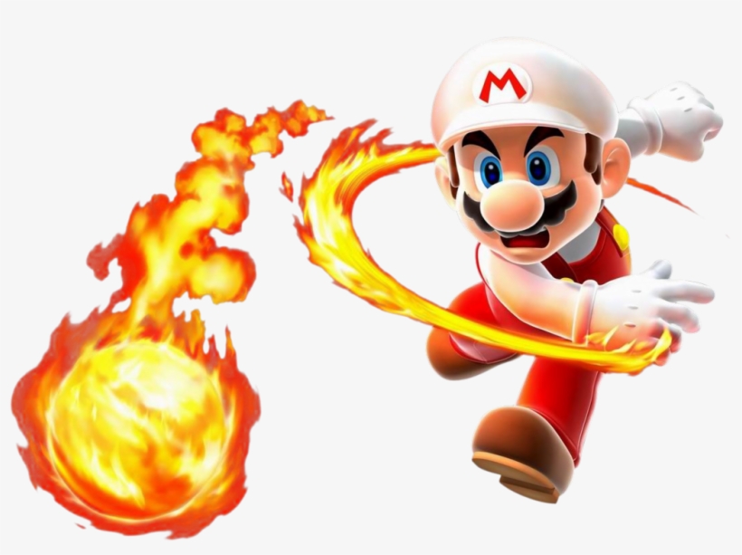 Just - Fire Mario Super Mario Galaxy, transparent png download