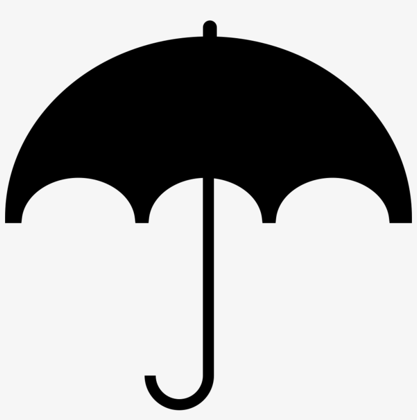 Open Svg Png Icon - Guarda Chuva Preto Desenho, transparent png download