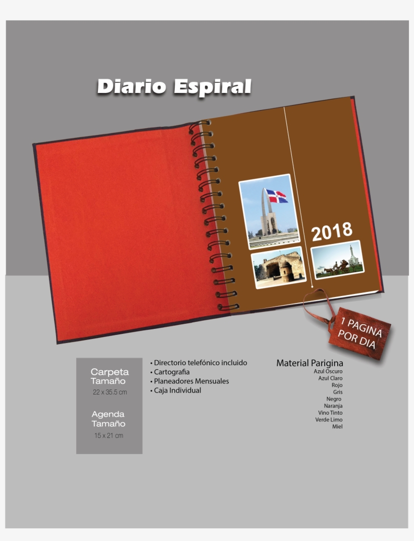 Carpeta Espiral Diario - Sketch Pad, transparent png download