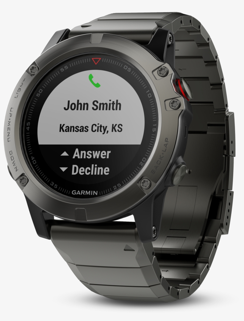 Garmin Fenix 5x - Fenix 5x Grey Vs Black, transparent png download