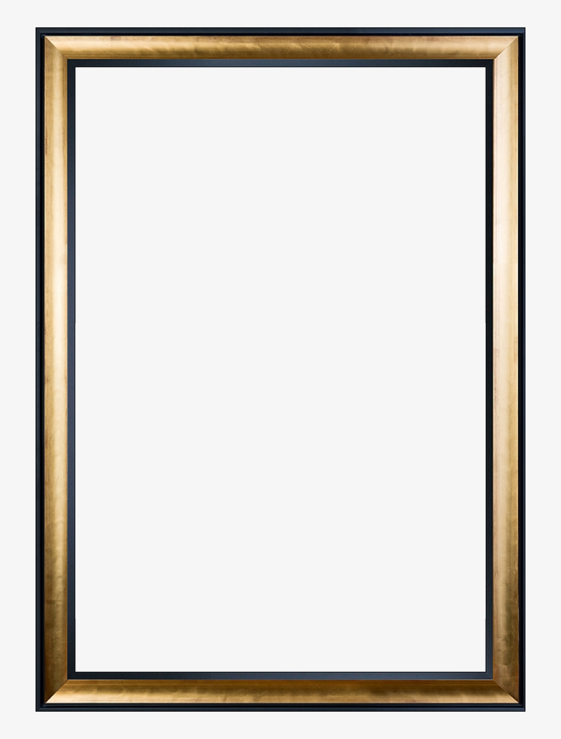 Gold Luminoso And Black Custom Stacked Frame - Picture Frame, transparent png download